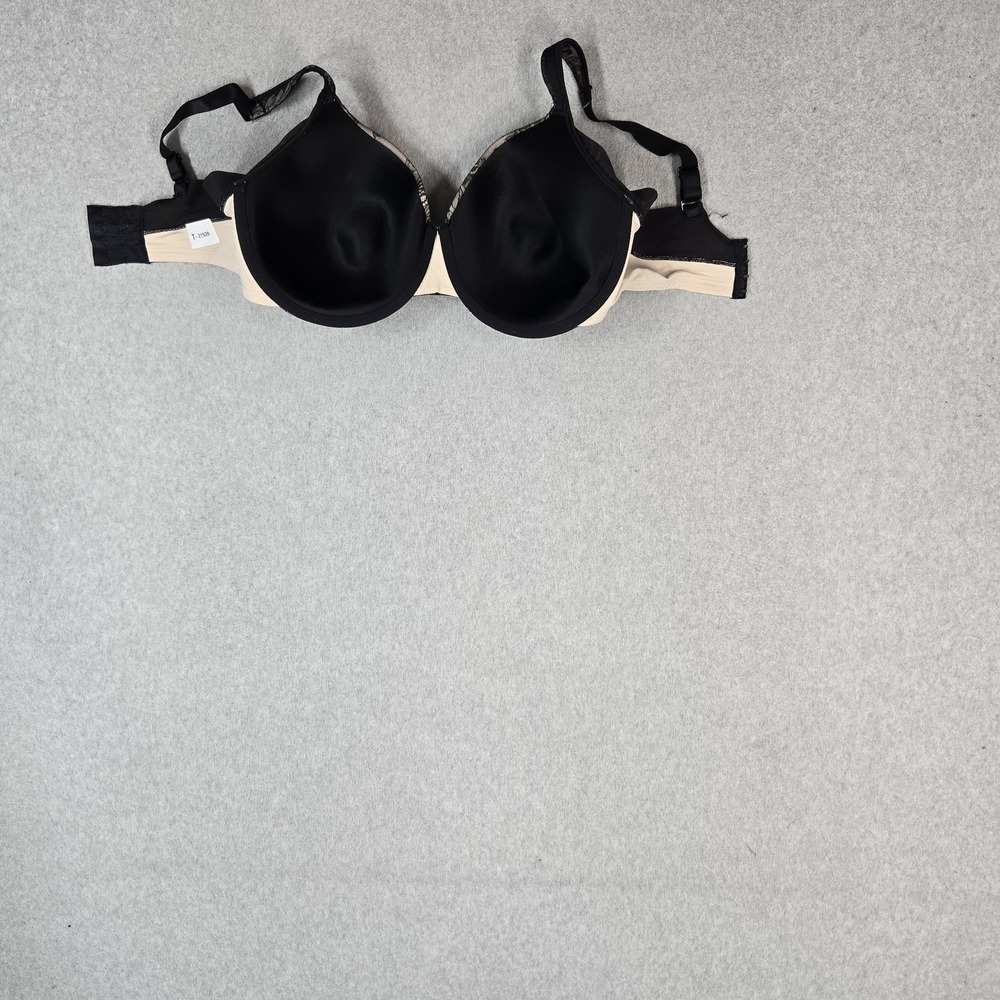 Bali Women Bra 38D Black Floral Underwired Lace Strap - Picture 6 of 9
